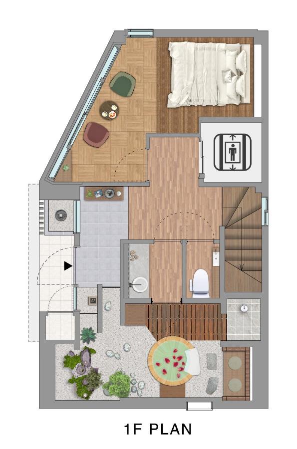 古今 天下茶屋 With A Private Parking Lot And A Half Open-Air Bath And Direct To Kix Villa โอซาก้า ภายนอก รูปภาพ